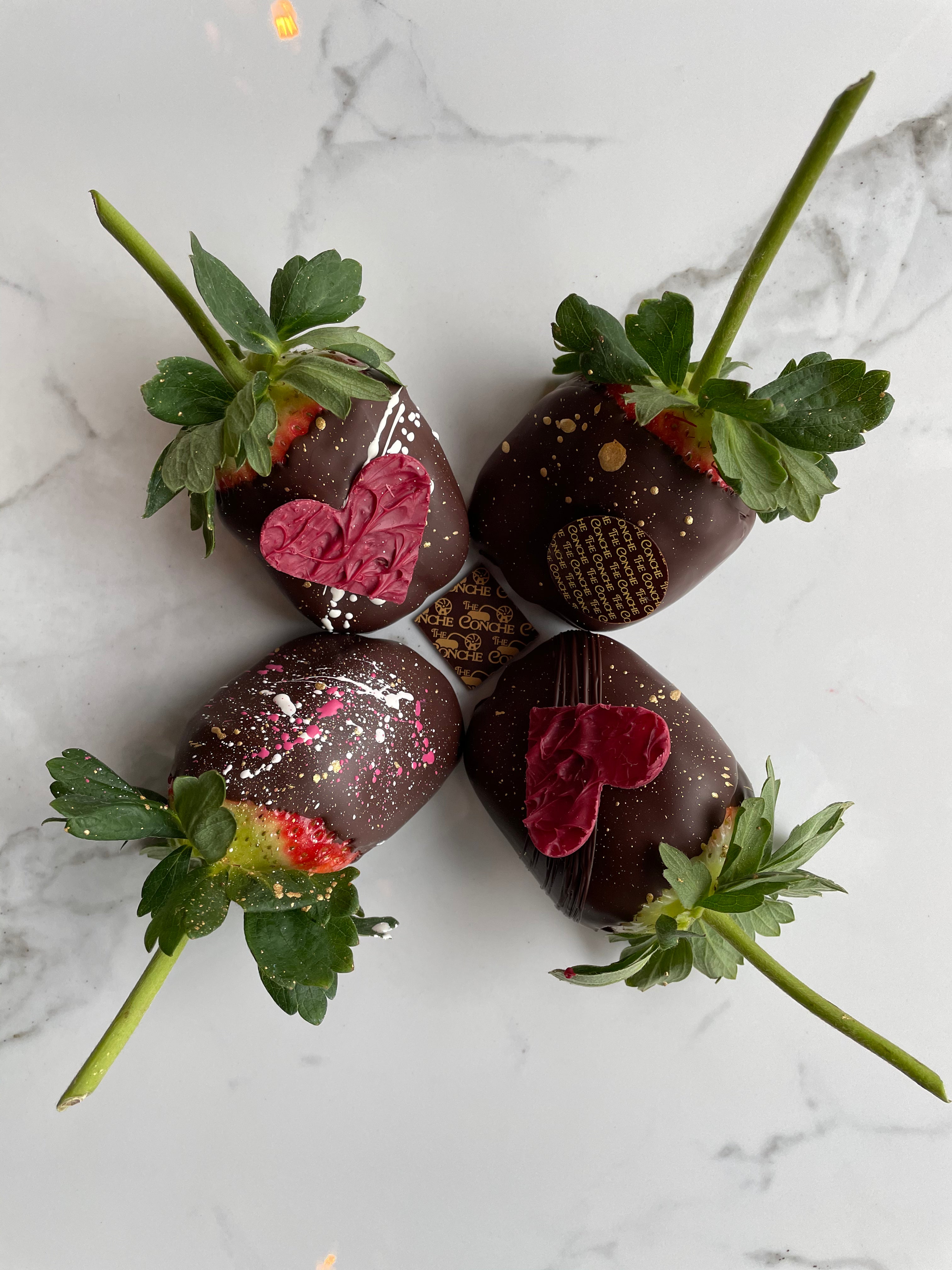 12 Chocolate Covered Strawberries