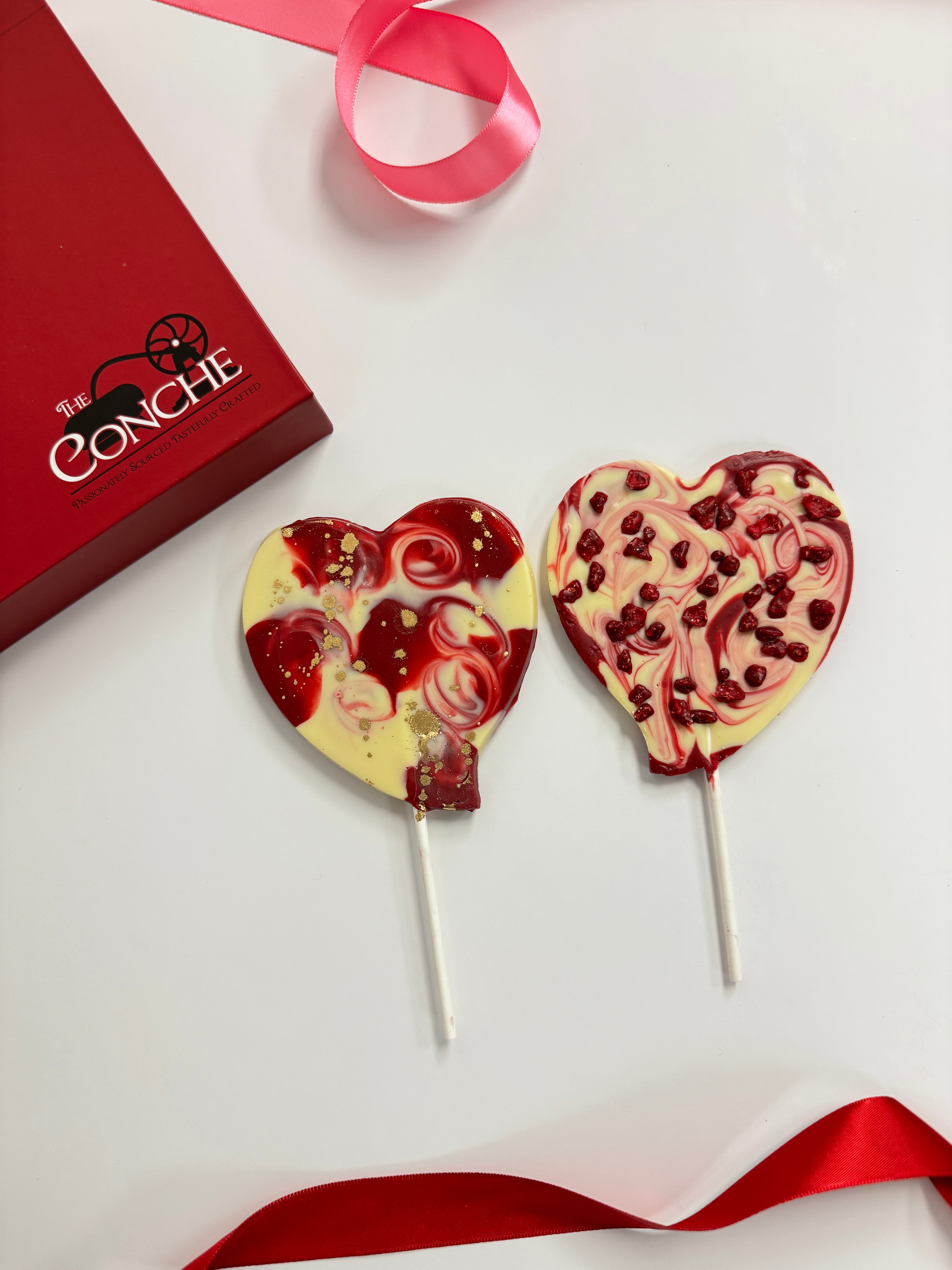 Heart Chocolate Lollipop