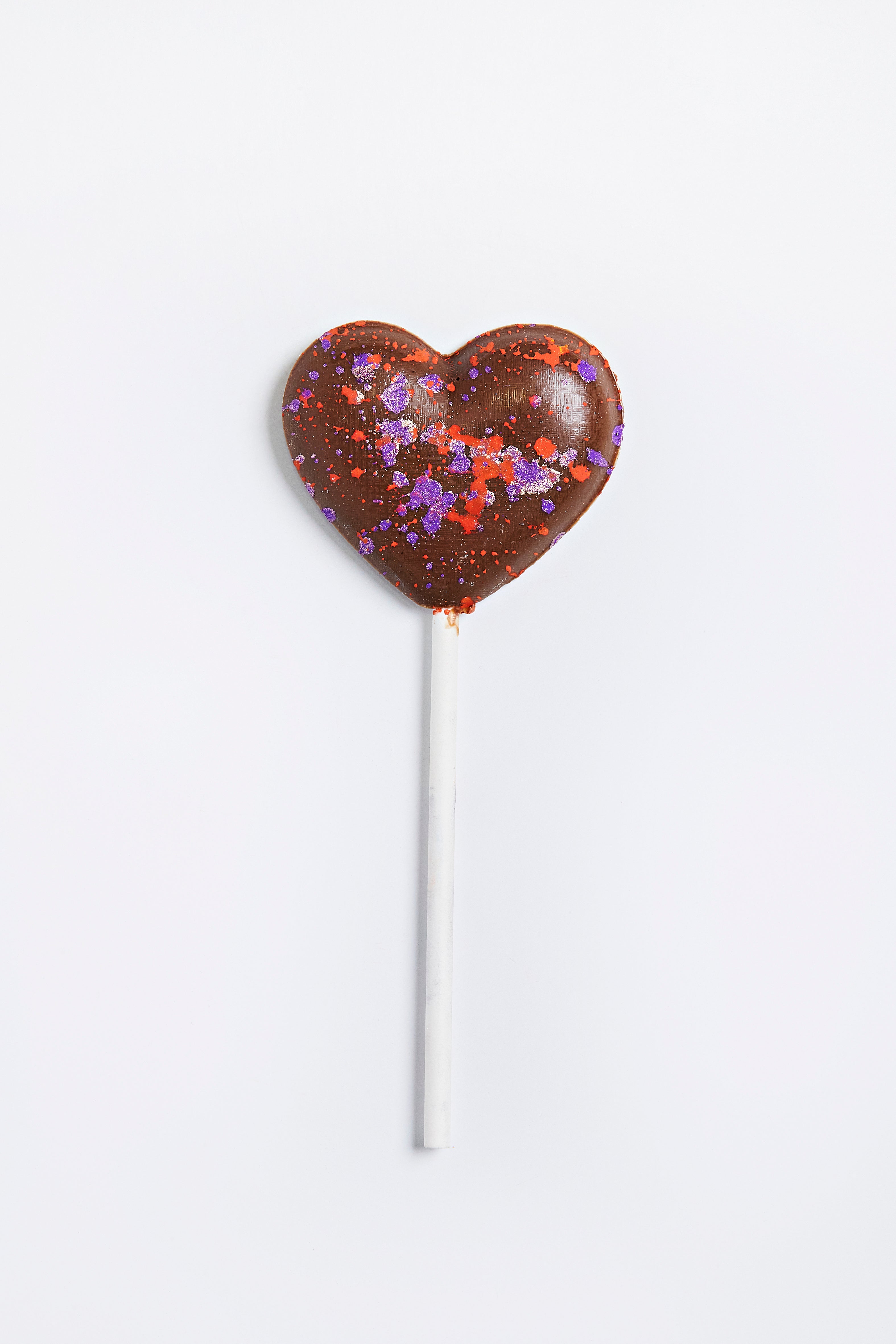 Heart Chocolate Lolipop